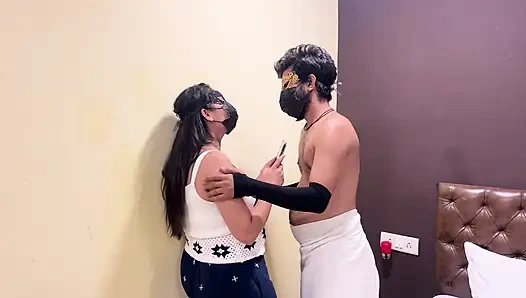Hintli desi romantik çift özel tutku gecesi gerçek kimya