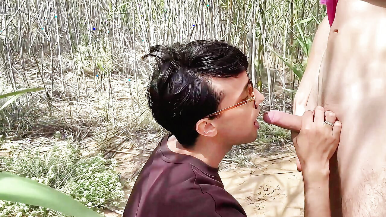 Hot gay sex outdoors