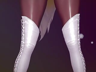 Mmd R-18 anime meisjes sexy dansclip 186