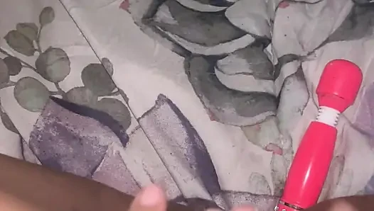 Watch me play with my fat black pussy