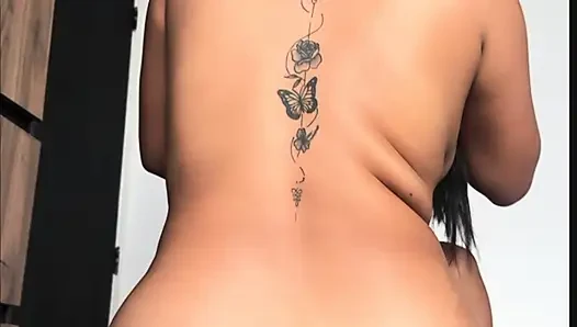 My stepmom is and finds me in my room masturbating