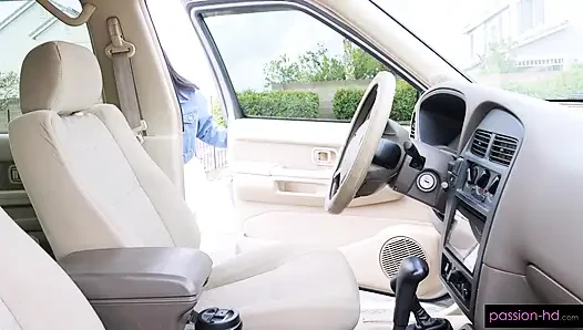 Big Cock Rescues Liora Vane After Car Breakdown