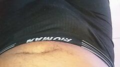 SENSUALIZING FOR YOU WITH MY BLACK UNDERWEAR, I AM READY TO FUCK YOUR ASS MY LOVE, YOU CAN CALL ME DADDY
