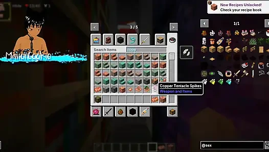 Minecraft Sexcraft The Jenny Mod  - Seeing what Cassie has to offer with her massive tits