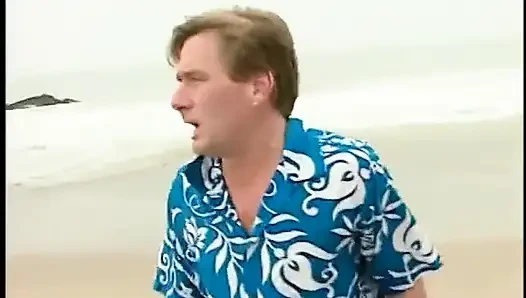 Deserted beach witnesses hot fucking action with a pretty blonde