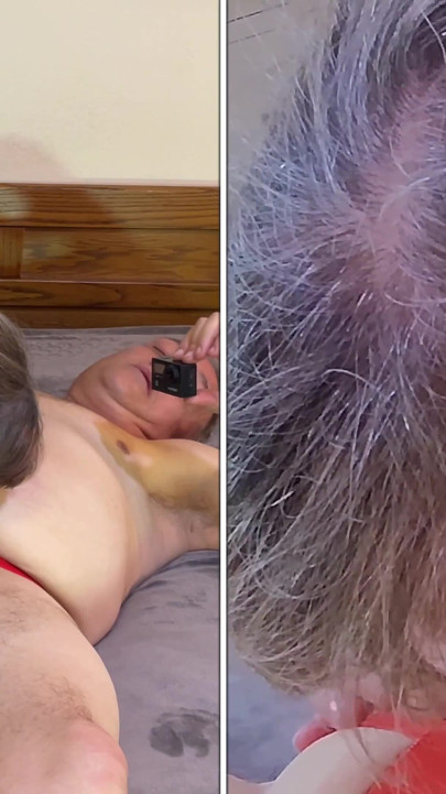 Gylf Carmen Angel's Lady in Red Sensual Blowjob