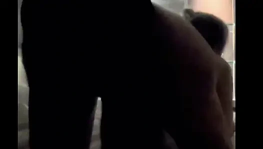 Rückfall Suk & fuk mit einem creampie-ende