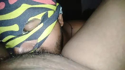 My sister-in-law offered me a pussy today, so I ate her pussy when I was alone 2