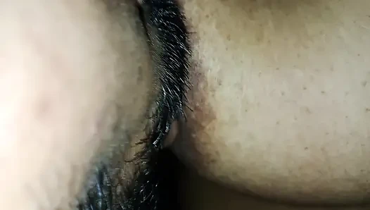 Desi Bhabi Pussy Close Up fucking husbend frind