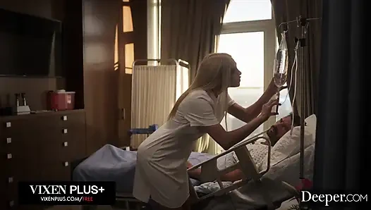 Lebih. Kenzie si suster nakal terlibat sama pasiennya