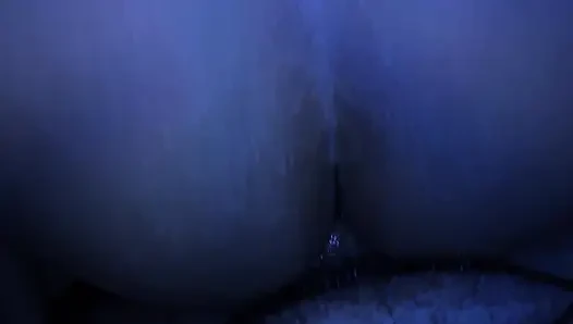 the ass of the married bbw after the party