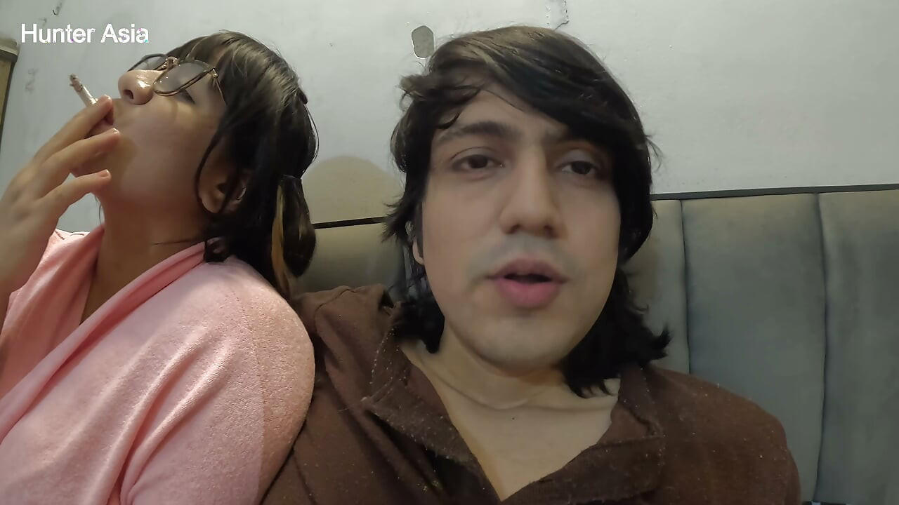 Hunter Asia with His Girlfriend Mohini