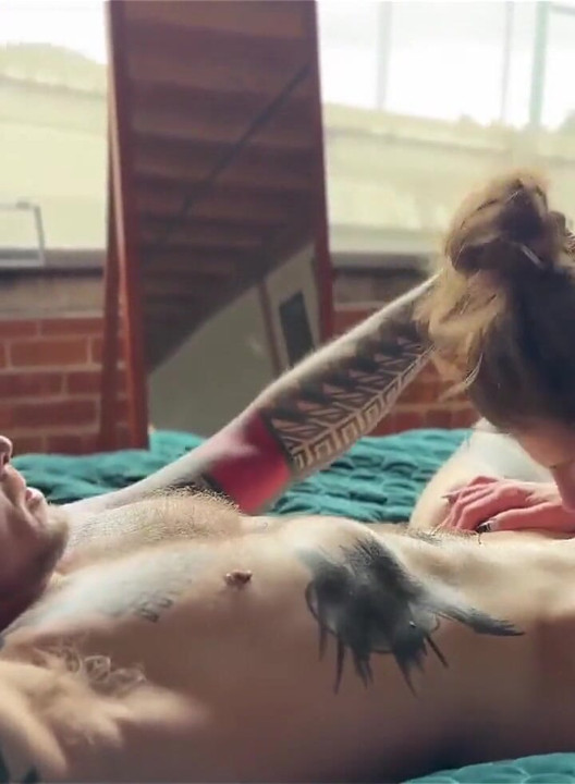 Muscle Stud Throat and Ass Fucks a Pretty Trans Girl