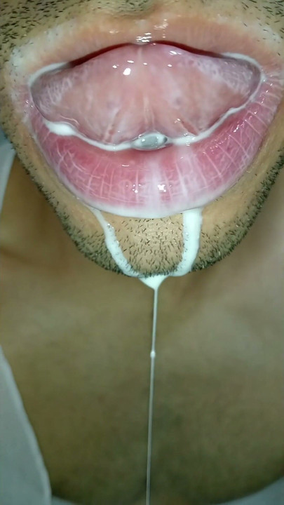 Deepthroat latino sloppied saliva ahegao, spitting, kissing, submissive, oral fucking | Clip 1