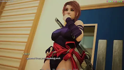 Shadows of Desire by Shamandev - College Cosplay Event, Classroom Masturbation 61