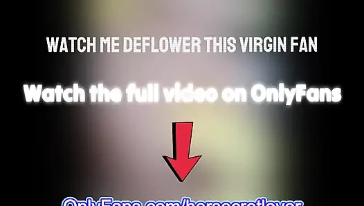 Snapchat, 18 year old virgin - I deflowered him and squirted all over him