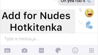 Snapchat Sexting- Hotkitenka
