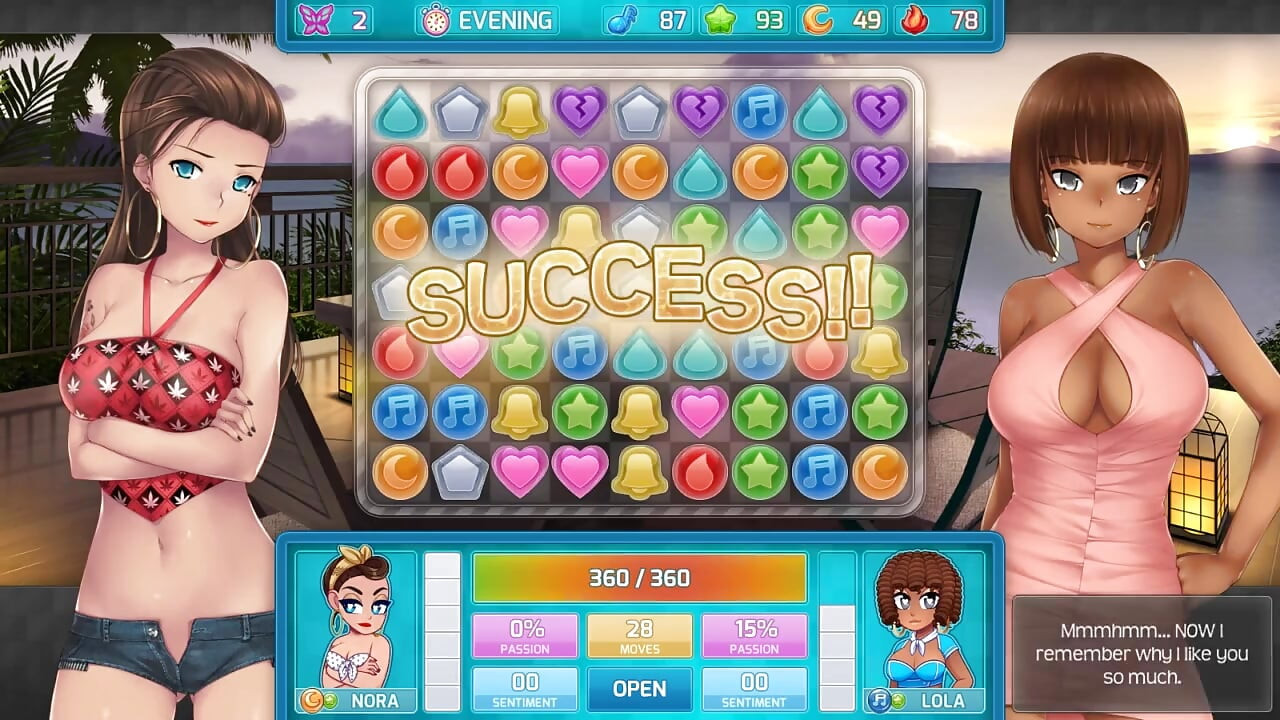Huniepop 2 - Dvostruki spoj - Dio 6 Napaljene cure u donjem rublju od Loveskysan