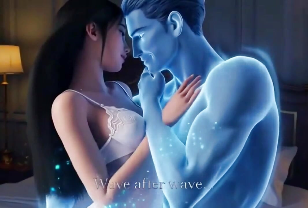 A lonely young beauty is haunted by a handsome ghost at night