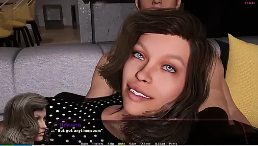 Cerita Haley #17 - haley dan johannes menaati rumah Adriana... Johannes ngentot haley di atas meja makan