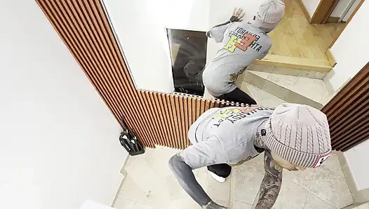 Aksi nakal pencuri gali diva yang lagi sange