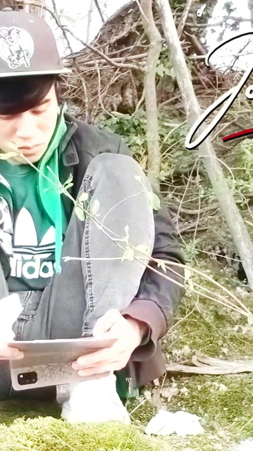 What happens behind the scenes after filming a gay twink’s massive outdoor precum cum ejaculation Cleanup & admiring the scenery | Clip 3