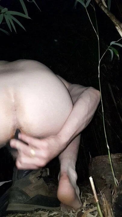 Outside anal play