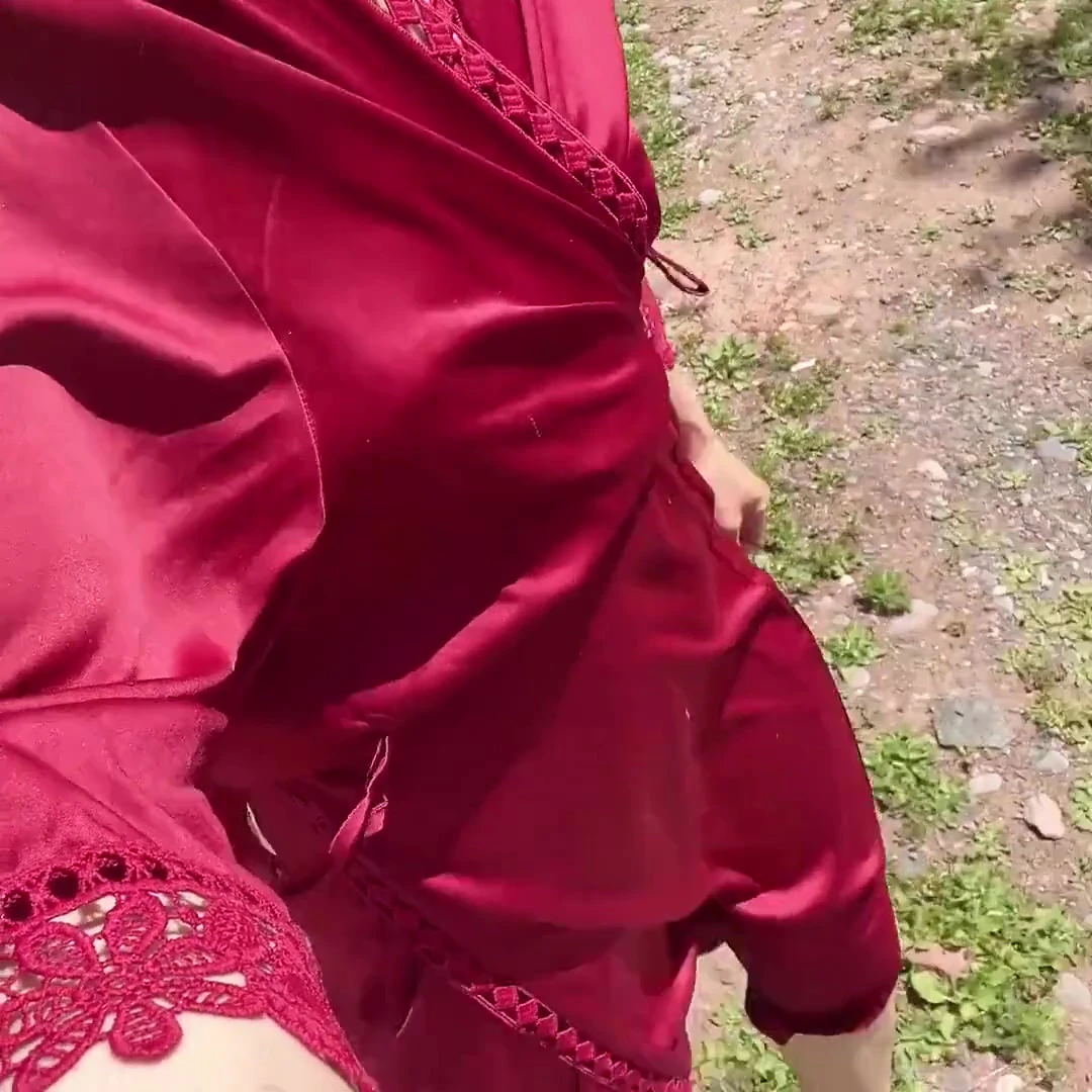 Pissing Outside Near Grape Tree