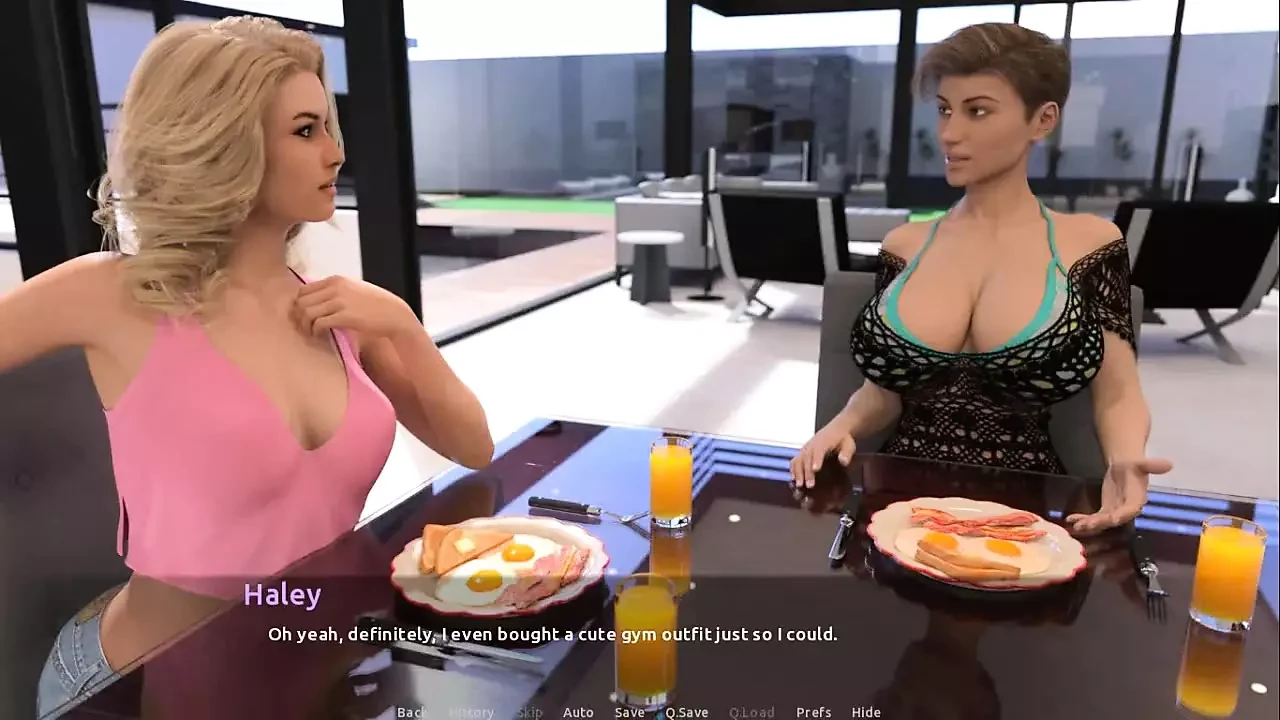 The visit: MILF with huge tits and a sexy blondie ep.10