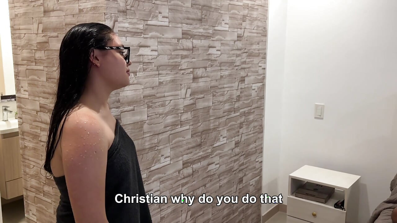 My roommate discovers me and we end up fucking hard