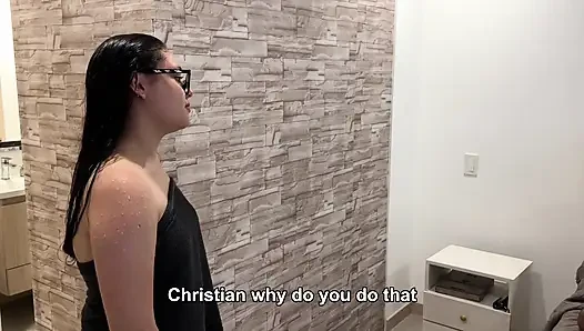 My roommate discovers me and we end up fucking hard