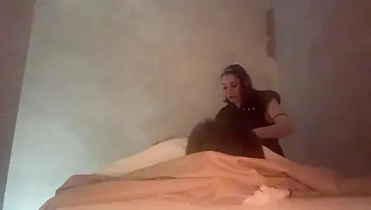 Massage in Reichweite der Anhänger