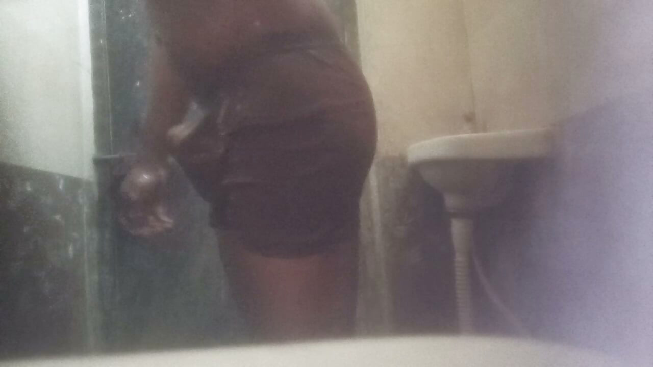Men bathing