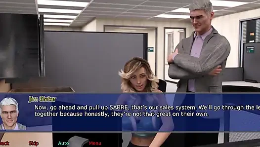 Istri kantor #9: stacy lagi asik muasin memeknya pakai mainan seks