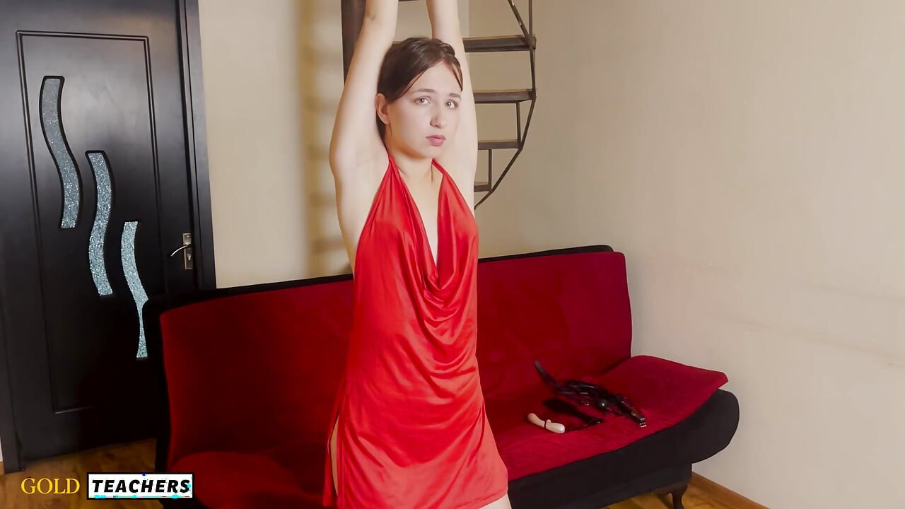 Hot Mistress Humiliates Her New Girl-toy