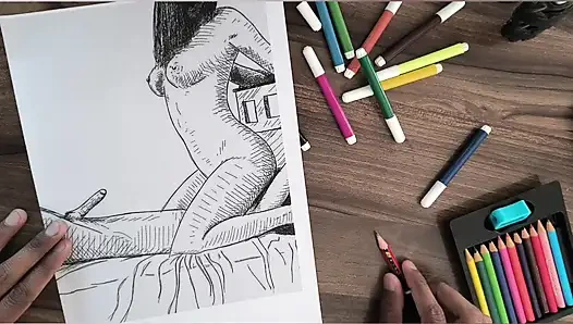 Pakistanlı quet kız ve erkek arkadaş iş için açık havada odada seks yapıyor