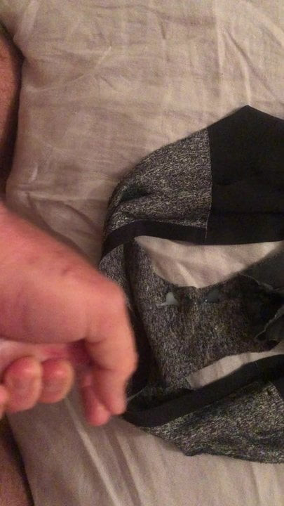 Panty wank