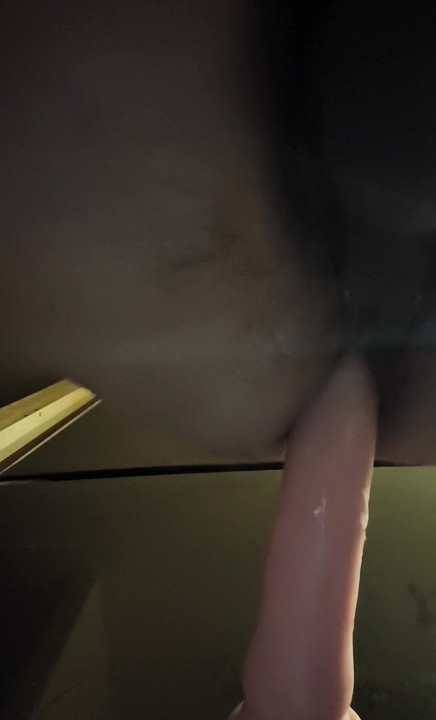 I pleasure myself with my dildo