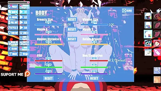 Hentai Simulation Bowsette - Fucking Super Mario Bowsette in this Sex Simulator