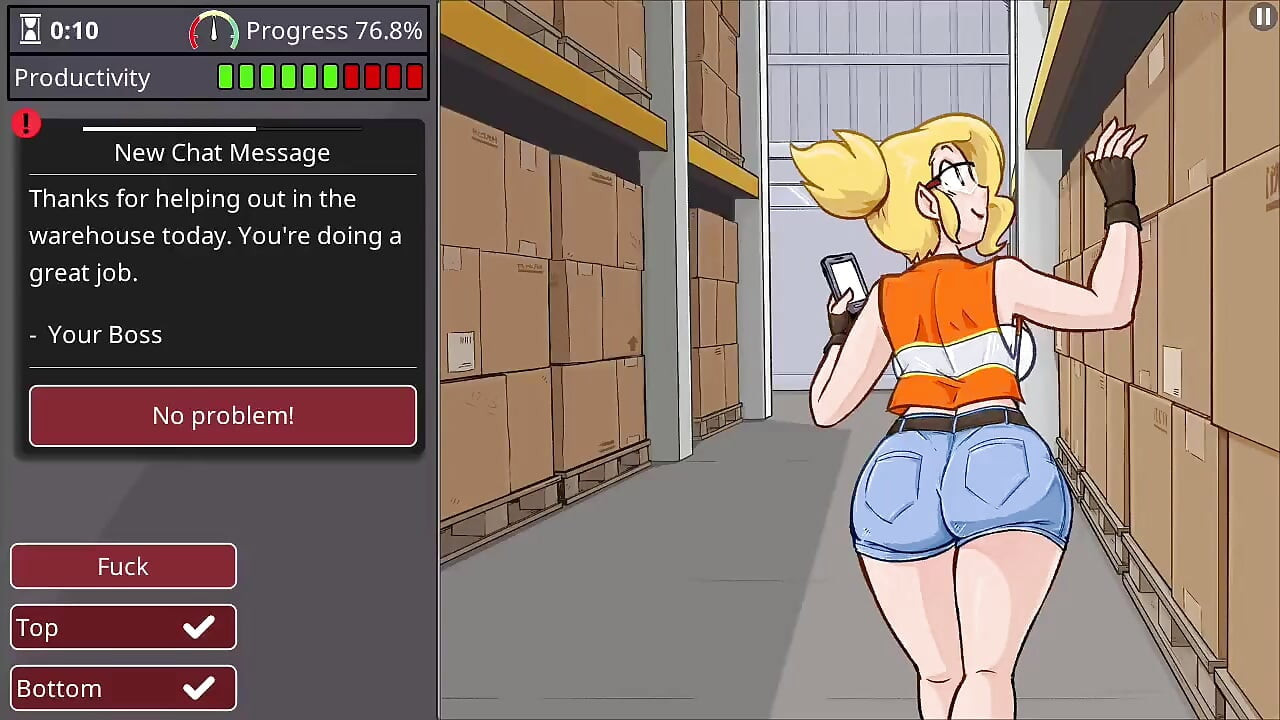 Big boobs big ass girl fucks two huge cocks - barely working gameplay level 2