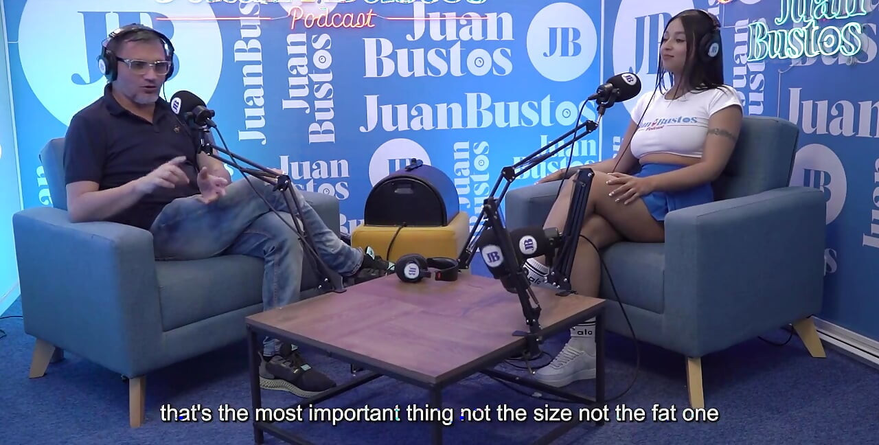 Oiled Latina with Beautiful Tits Kataleya Ross Hops up the Vibrator Machine Until She Cums! Juan Bustos Podcast
