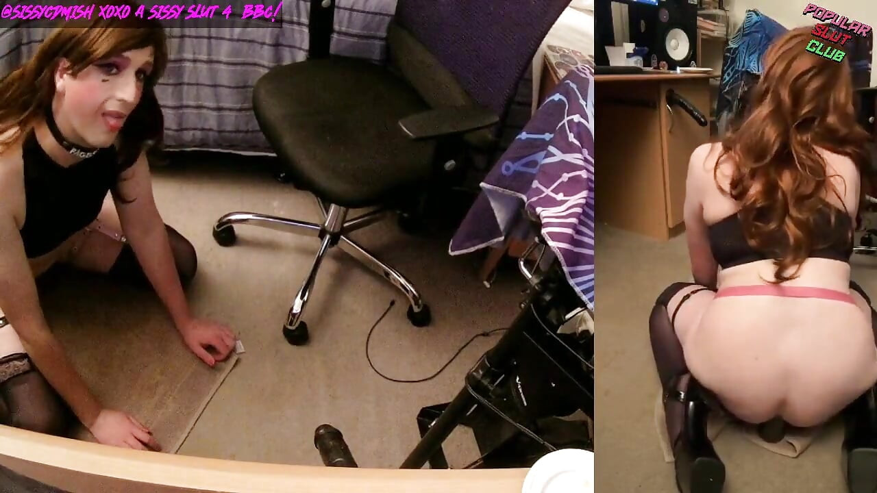 Sissycdmish - doppelt gefüllte hintern-schlampe