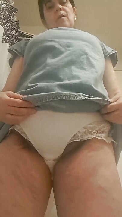 MILF Showing What's Under Her Short Dress