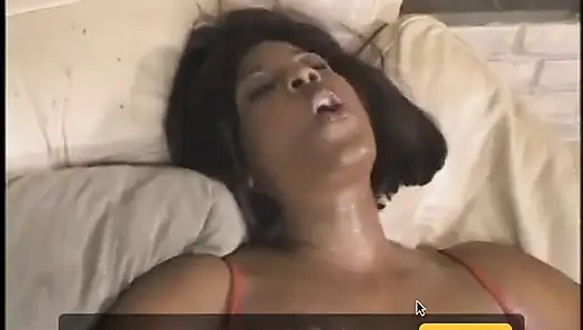 Black dick is exploring how deep holes of ebony chick with big ass