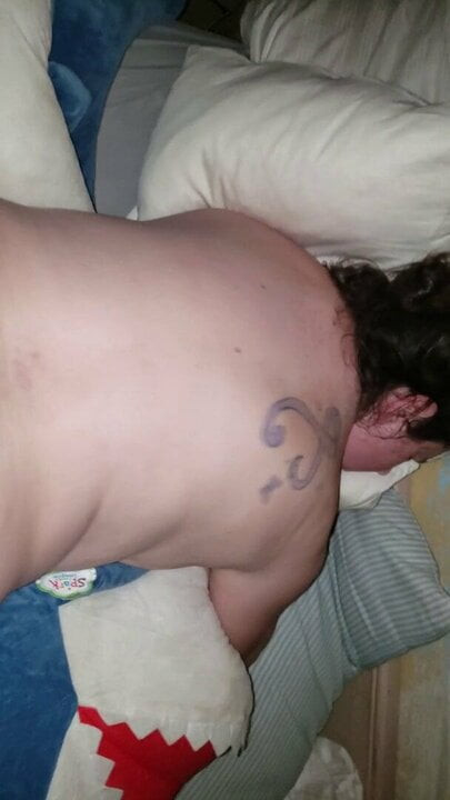 Hairy wife gets a doggystyle creampie