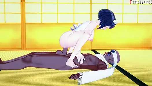 Hinata betrügt Naruto an seinem hochzeitstag - Hinata Hinata NTR: Sinobis Affäre - kompletter 2-hr-film auf patreon: Fantasyking3