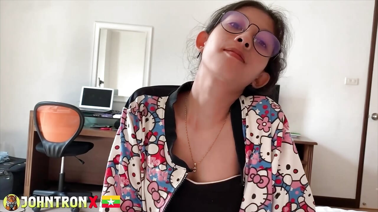 JohnTronX - Tattooed Asian babe with a big ass banged raw