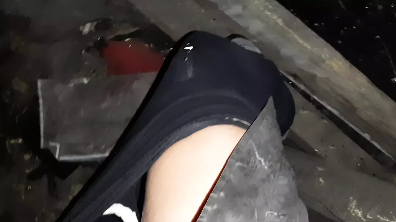 I'm a nymphomaniac, but I don't want anyone to know about it, so I masturbate in abandoned places