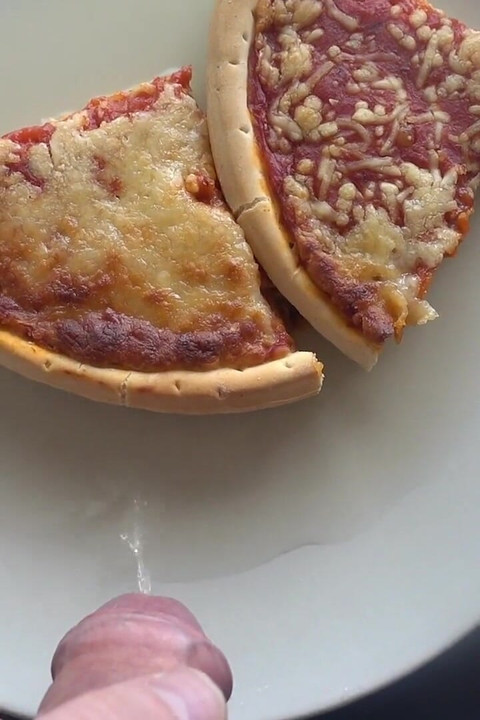 I Piss on a Pizza to Eat It