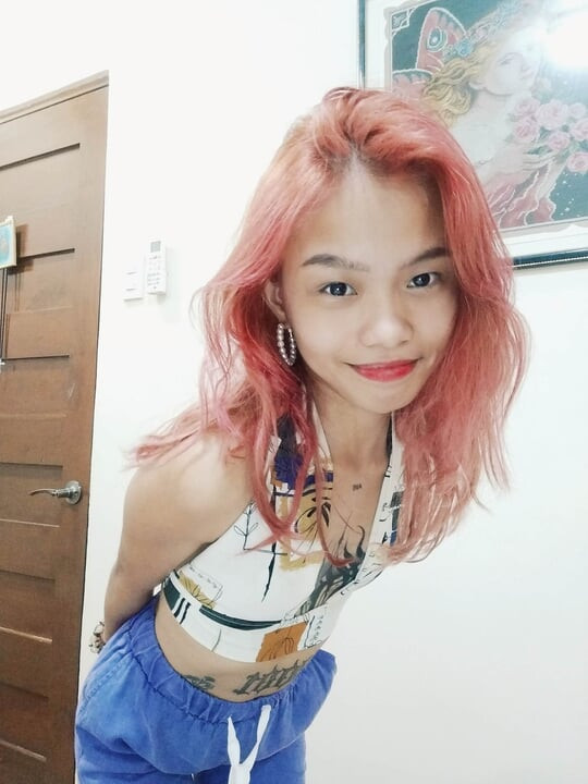 Young tatooed Filipina girl getting a good cock